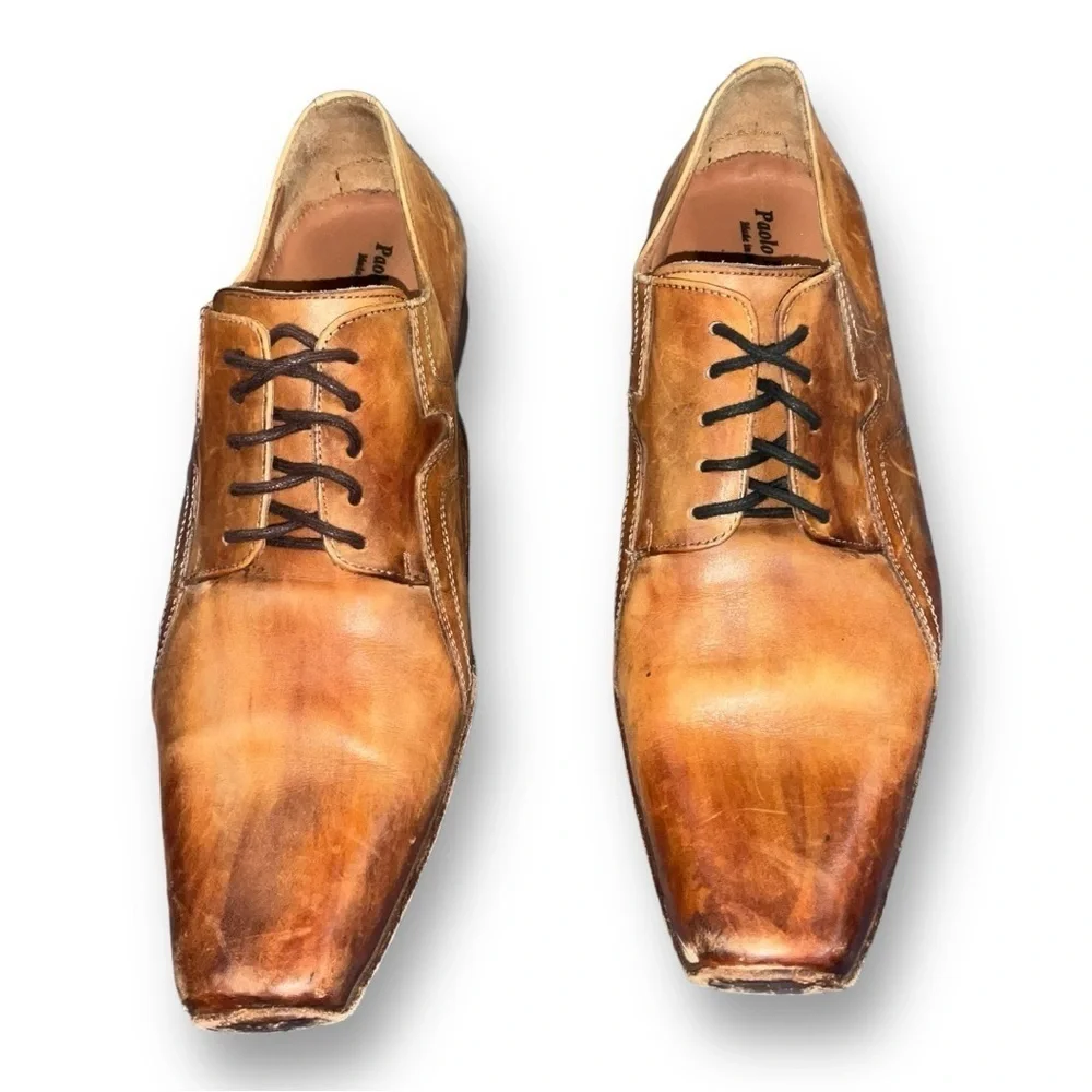 🖤 Palolo Iantorno Dress Shoes | Men’s Size 9.5‎ | Lace-Up Leather